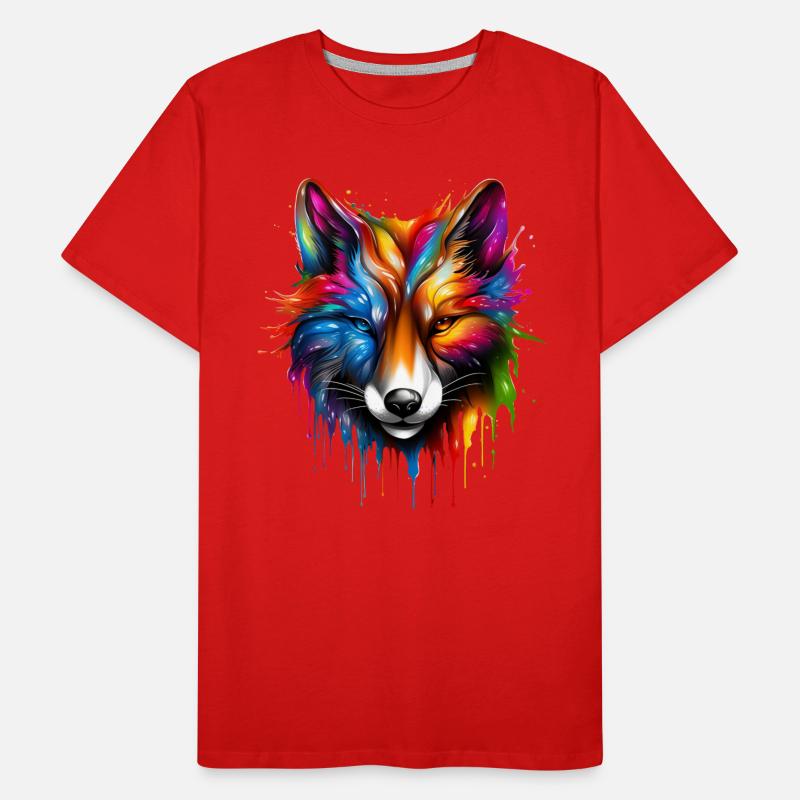 Magic Fox Männer Premium Bio T-Shirt