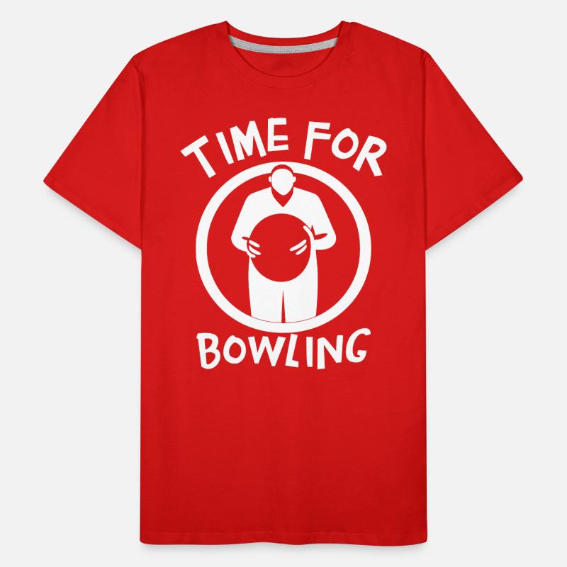 C’est l’heure du bowling T-shirt bio Premium Homme