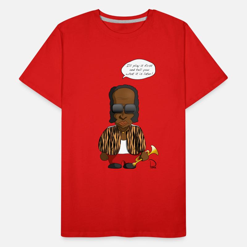 Miles Davis Männer Premium Bio T-Shirt