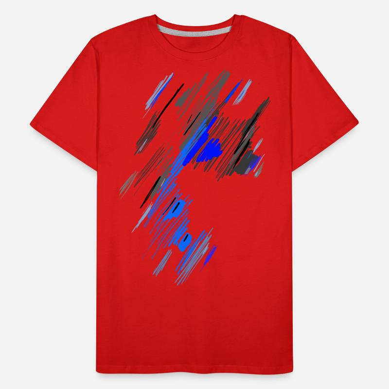Color Texture - Background Graphics Men's Premium Organic T-Shirt