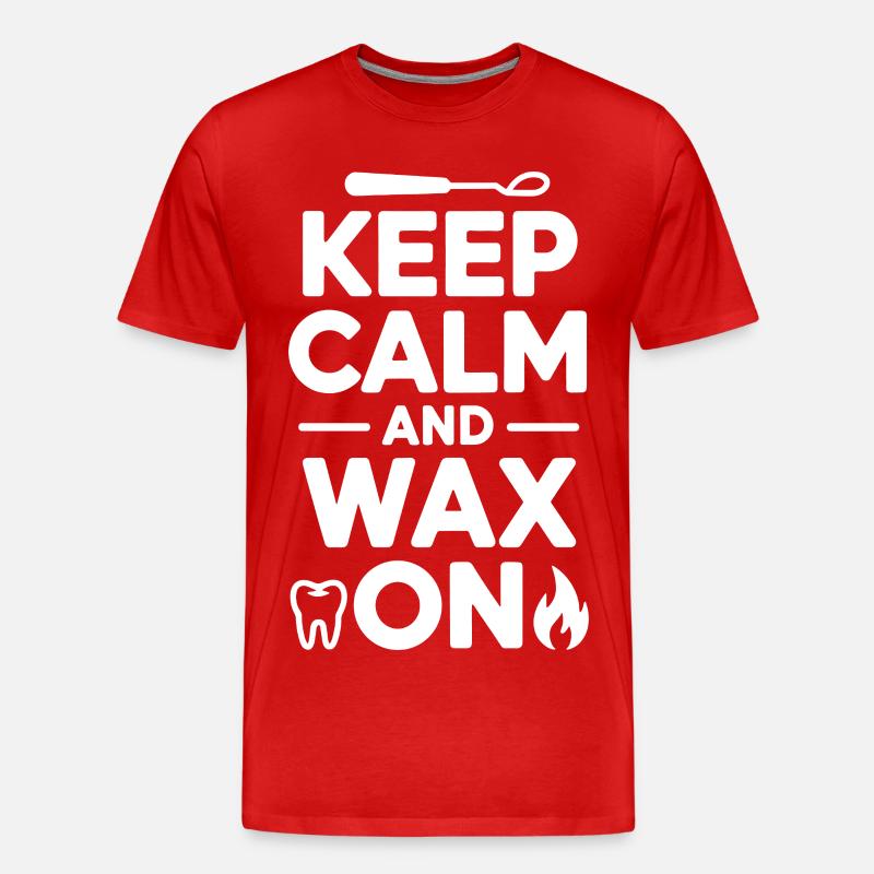Dental Lab Technician Framework  - Men's Premium Organic T-Shirt - red