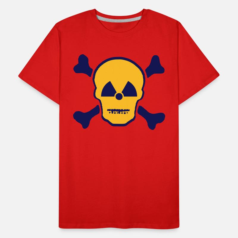 Atomic Skull Men's Premium Organic T-Shirt