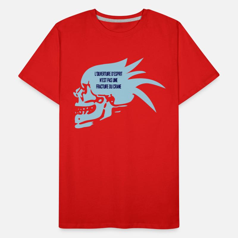 denkend Männer Premium Bio T-Shirt