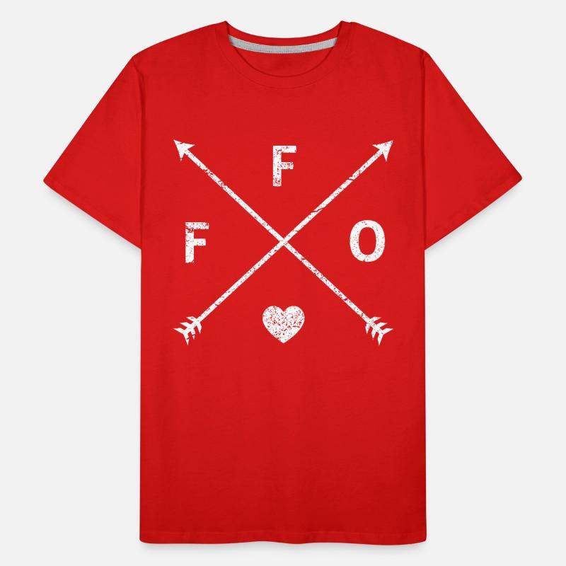 FFO Frankfurt Oder Brandenburg hipster gift Men's Premium Organic T-Shirt