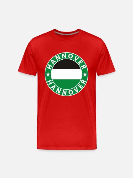 Hanover - Men's Premium Organic T-Shirt - red