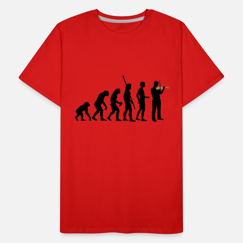 evolution_geiger Männer Premium Bio T-Shirt