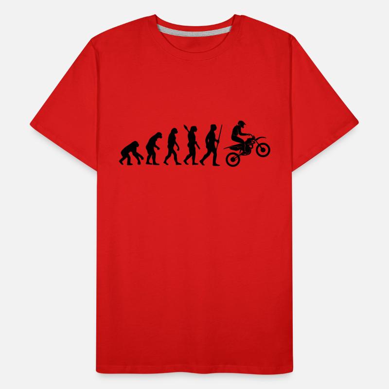 MOTORRAD EVOLUTION Männer Premium Bio T-Shirt