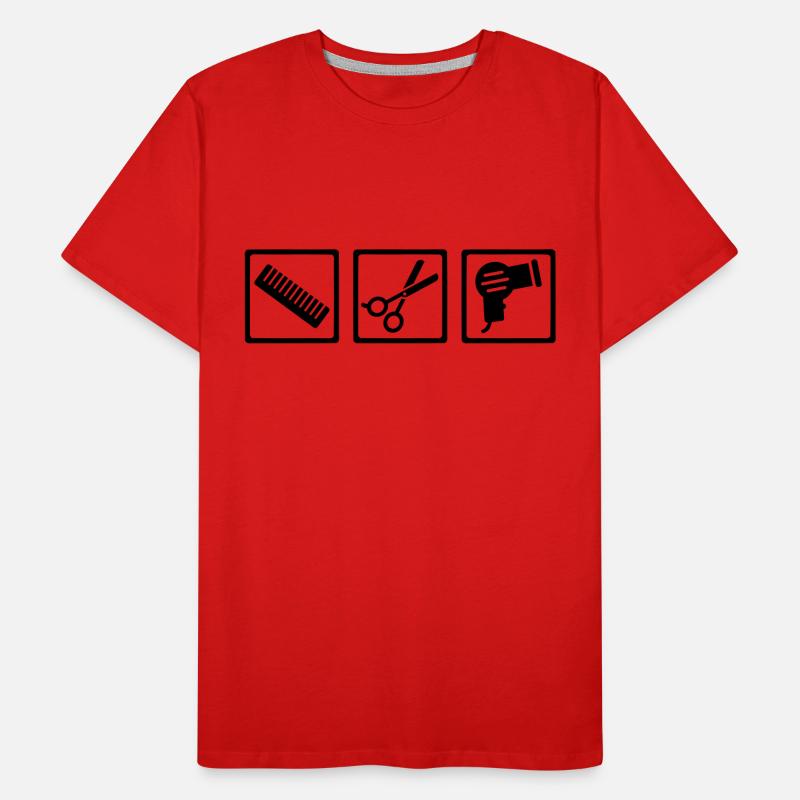 Coiffeur T-shirt bio Premium Homme