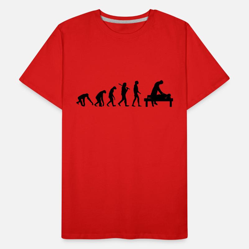 BURNOUT EVOLUTION Männer Premium Bio T-Shirt