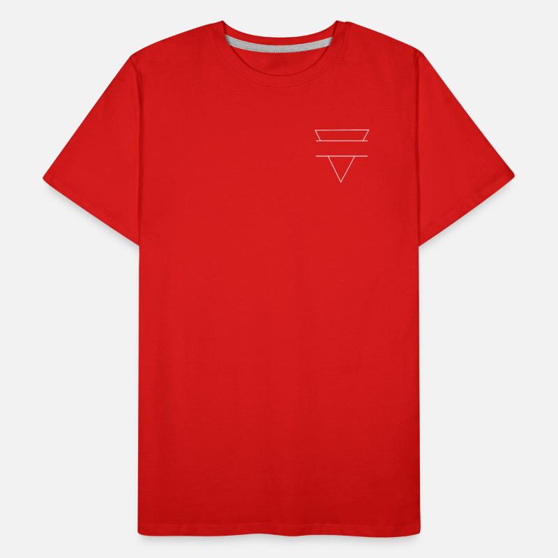 Triangle logo - Triangle symbol Men's Premium Organic T-Shirt