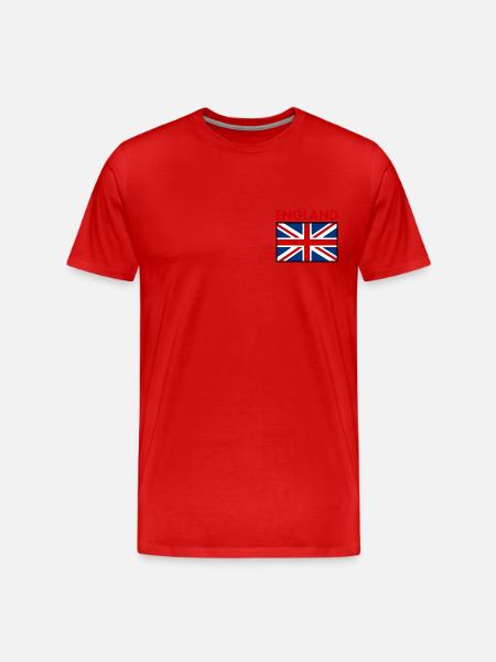 angleterre - T-shirt bio Premium Homme - rouge