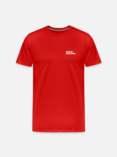 lecker bierchen - Männer Premium Bio T-Shirt - Rot