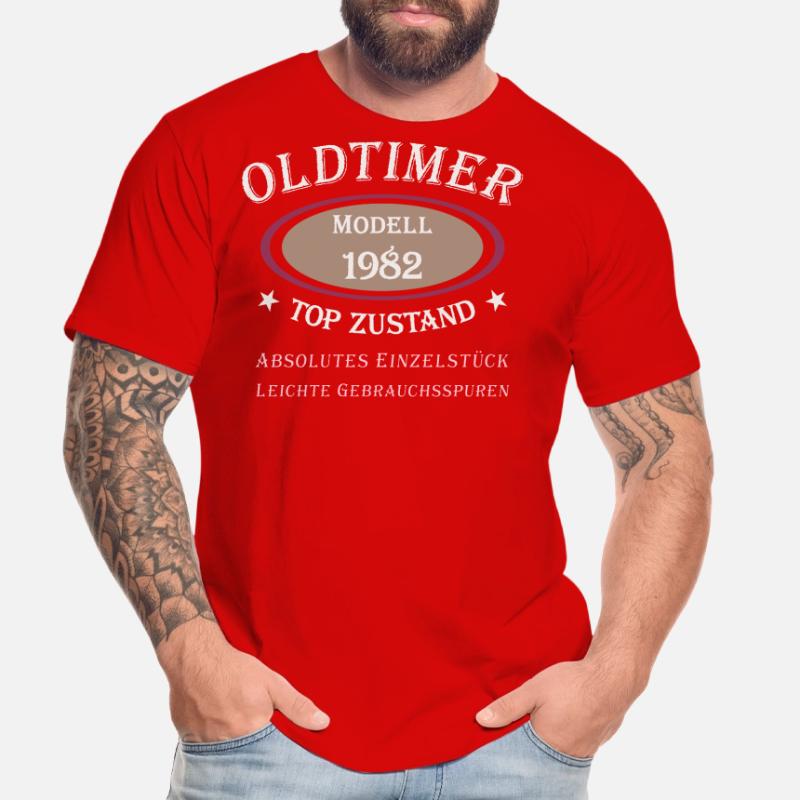 Oldtimer 40. Geburtstag 1982 Absolutes Einzelstück Männer Premium Bio T-Shirt