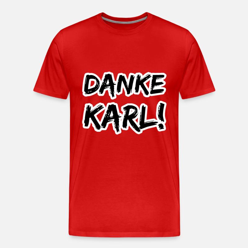 Bubatz - Männer Premium Bio T-Shirt - Rot