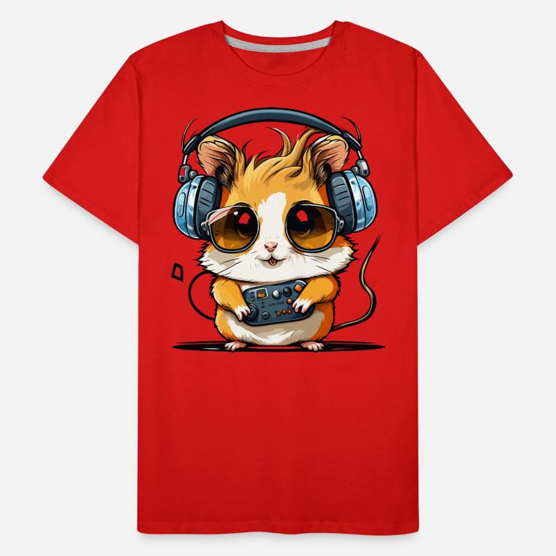 Rythmes de hamster T-shirt bio Premium Homme