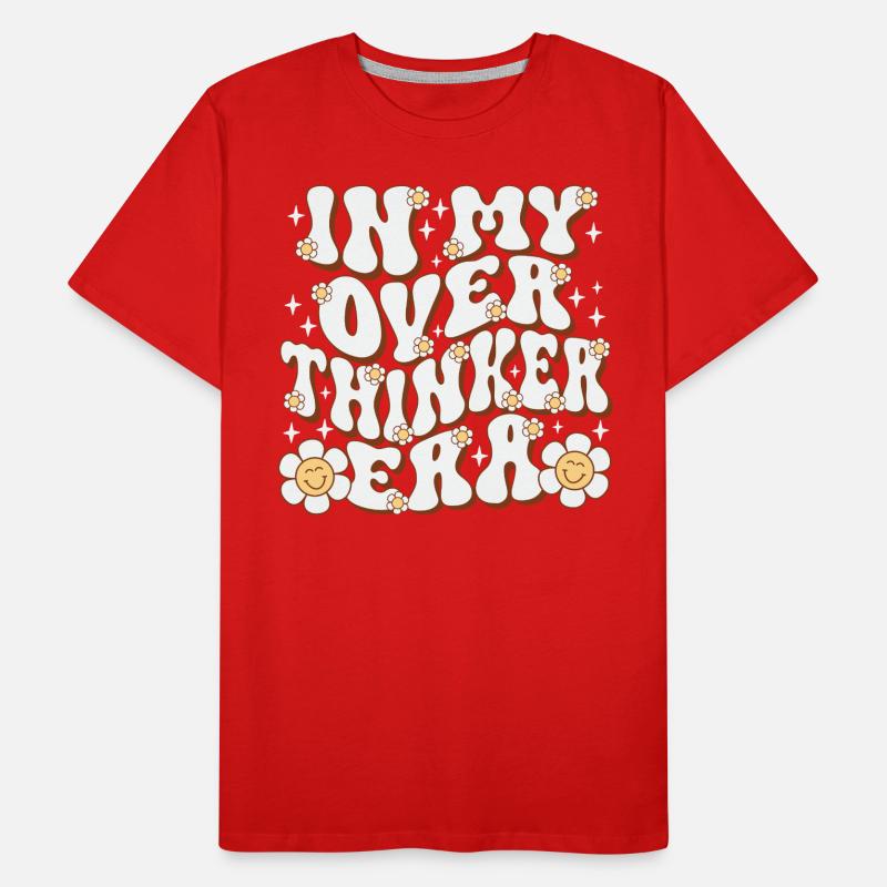 In My Overthinker Era Overthink Men's Premium Organic T-Shirt