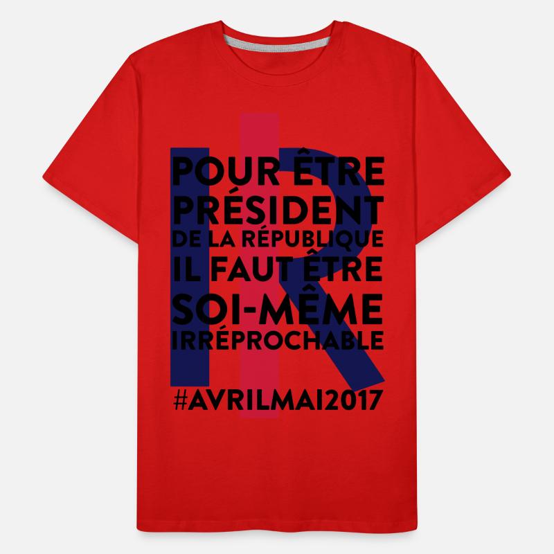 IRREPROCHABLE T-shirt bio Premium Homme