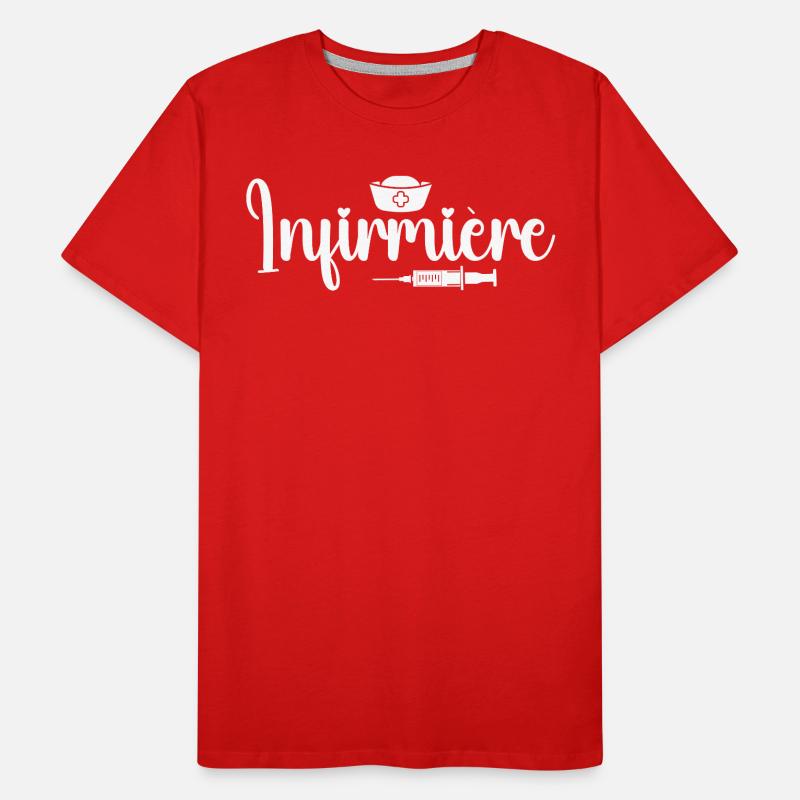 Krankenschwester Geschenk – Krankenschwester Männer Premium Bio T-Shirt