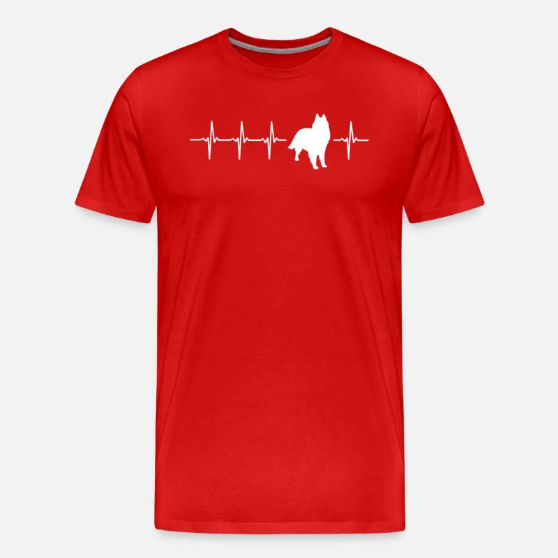 Lustige Groenendael Geschenk-Idee - Männer Premium Bio T-Shirt - Rot
