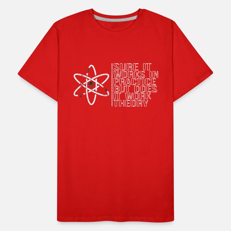 Physics Science Physicist Physics Teacher Gift Männer Premium Bio T-Shirt