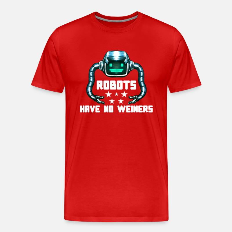 Robotics Machine Learning Engineer - Men's Premium Organic T-Shirt - red