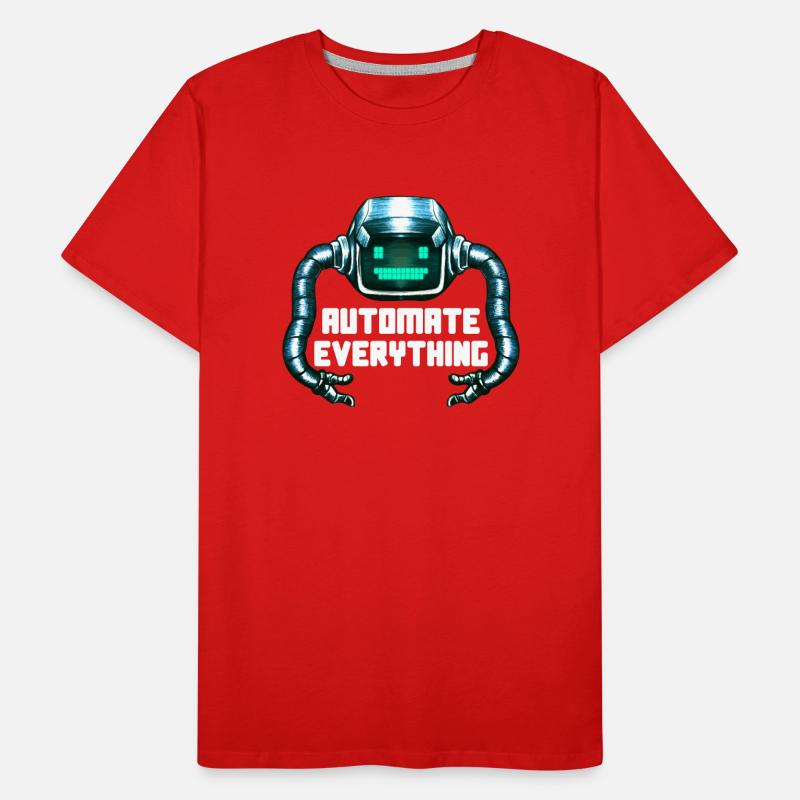 Robotics Engineer For Machine Learning Men's Premium Organic T-Shirt