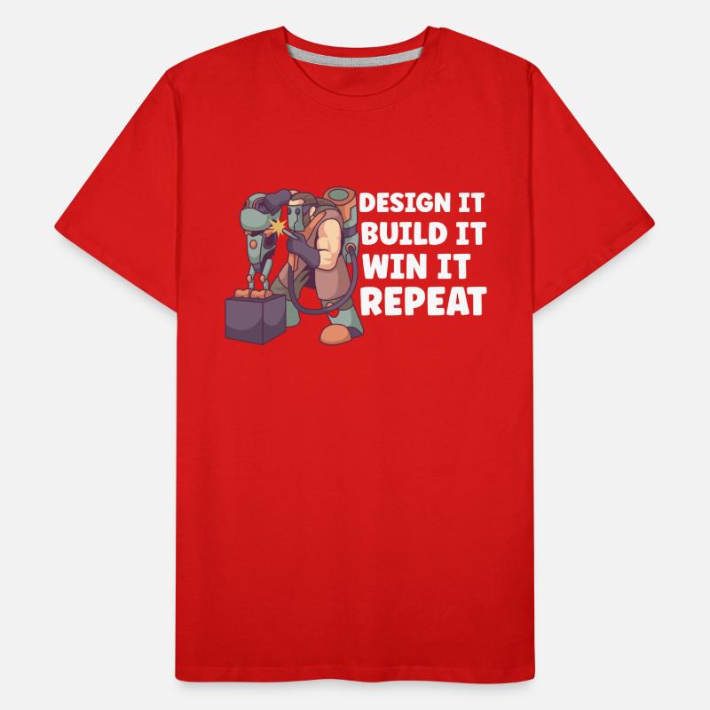 Robotics Engineer For Machine Learning Men's Premium Organic T-Shirt