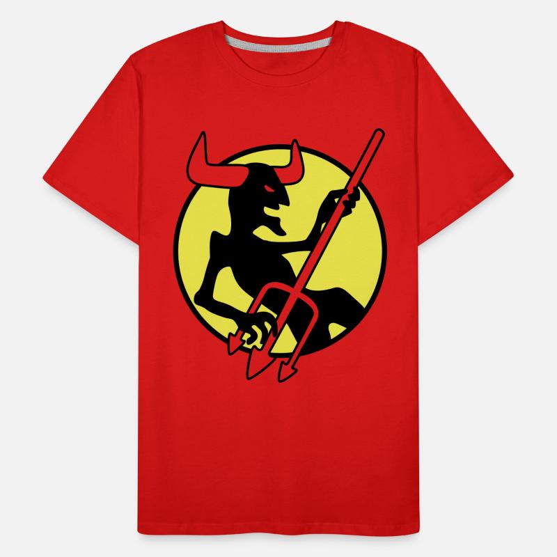 rockin_devil_3c T-shirt bio Premium Homme