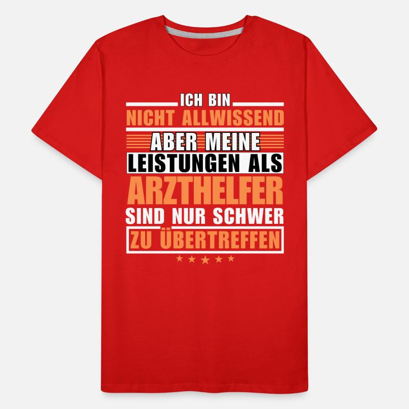 Unmatched performance as a physician assistant Men's Premium Organic T-Shirt