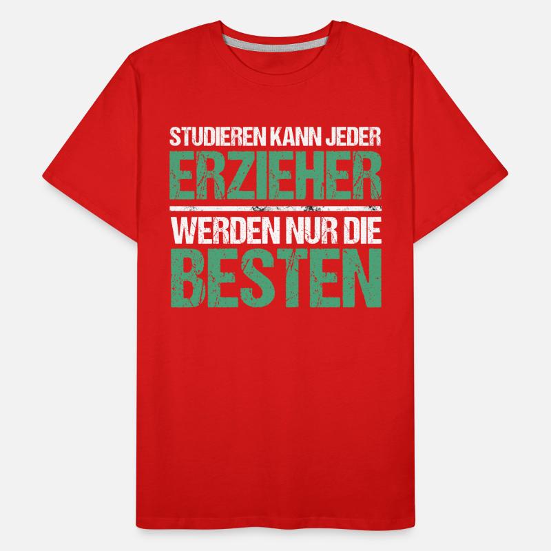 Anyone can study - Educator Edition Men's Premium Organic T-Shirt
