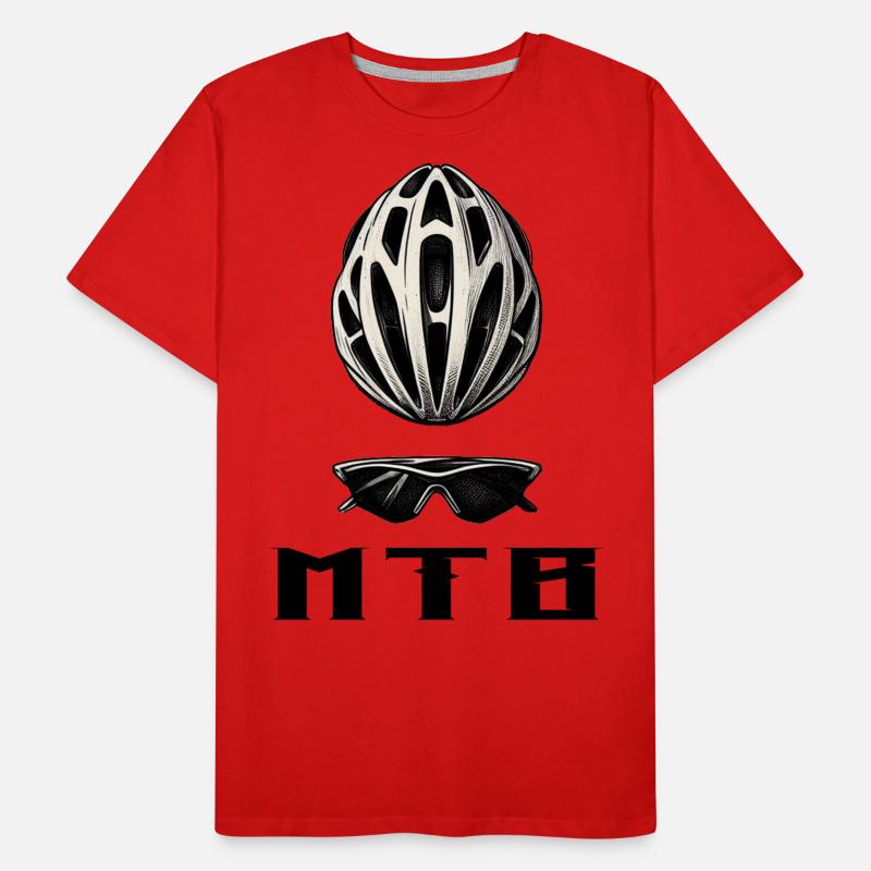 Vélo VTT T-shirt bio Premium Homme