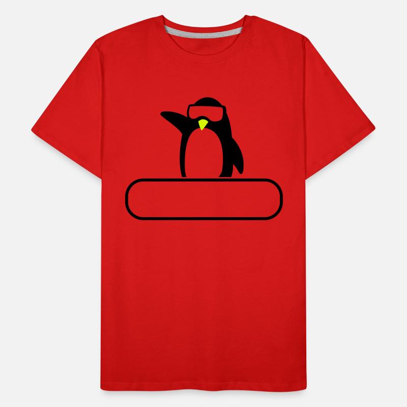 Ski instructor Men's Premium Organic T-Shirt