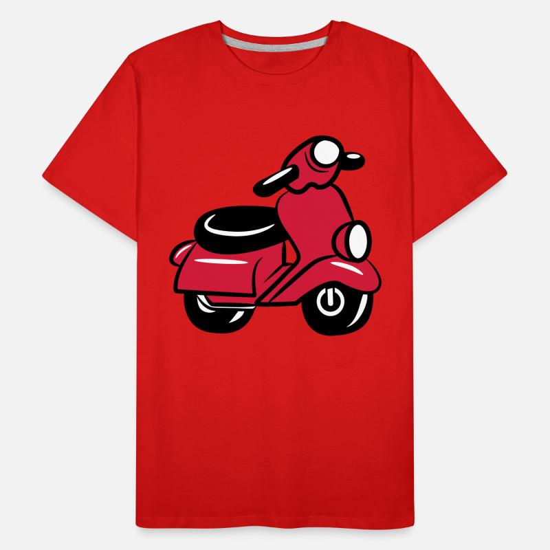 motorroller suess Männer Premium Bio T-Shirt