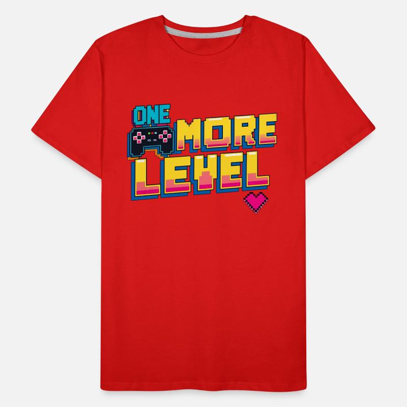 Augmentation du niveau de pixels T-shirt bio Premium Homme