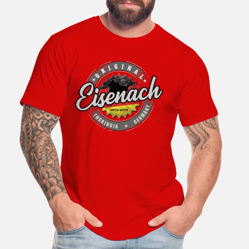 Original Germany Thuringia Eisenach Thuringian Forest Men's Premium Organic T-Shirt