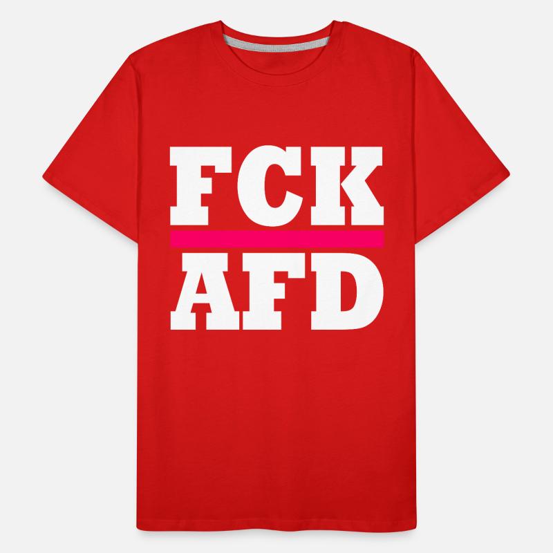 Fck afd Männer Premium Bio T-Shirt