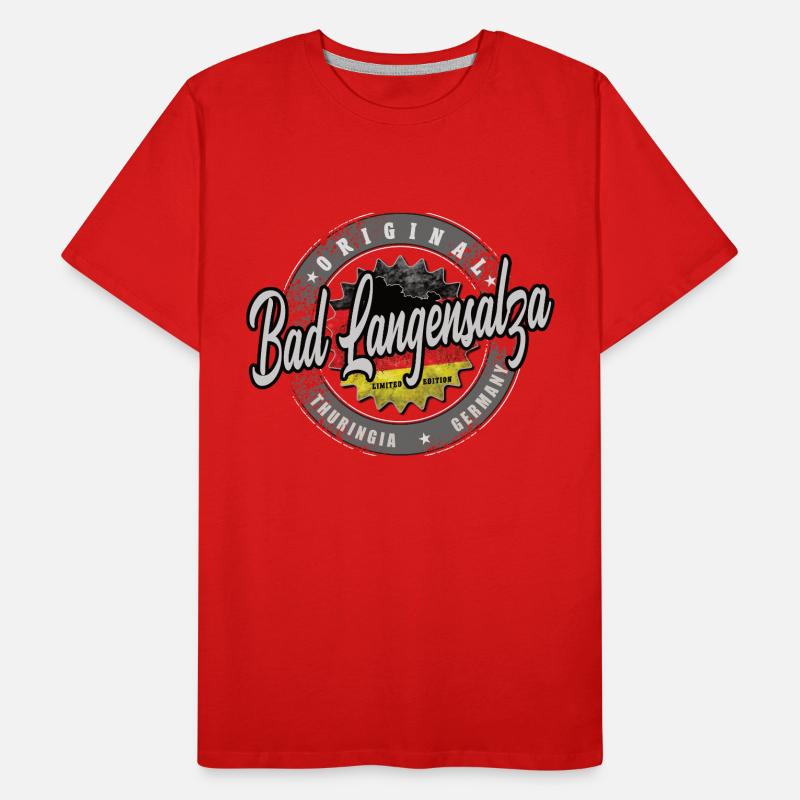 Original Germany Thuringia Bad Langensalza Men's Premium Organic T-Shirt