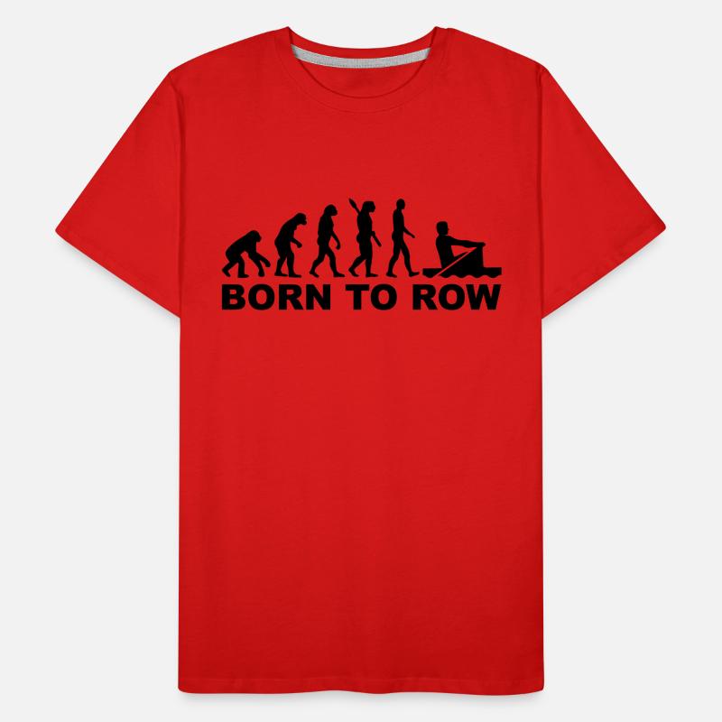 Évolution Aviron T-shirt bio Premium Homme