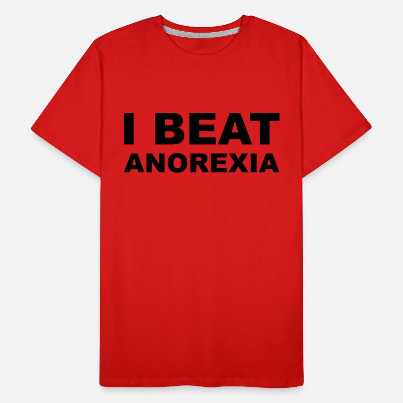Anorexia Men's Premium Organic T-Shirt