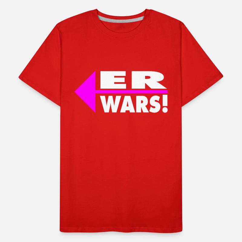 Er wars! Partner- oder Partyshirt Männer Premium Bio T-Shirt