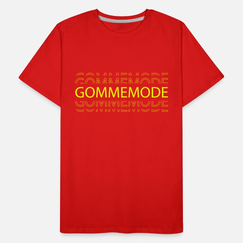 Gommemode - Jugendsprache Männer Premium Bio T-Shirt