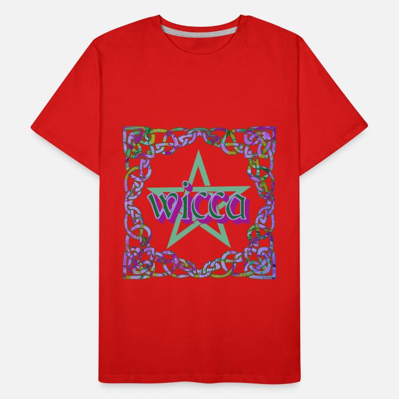 Celtic Frame Wicca E 230 Men's Premium Organic T-Shirt