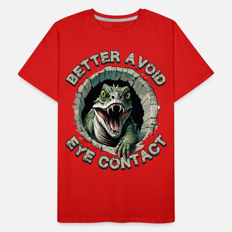 Basilic, Créature mythique, Figure de conte de fées, Créature, Mythe T-shirt bio Premium Homme