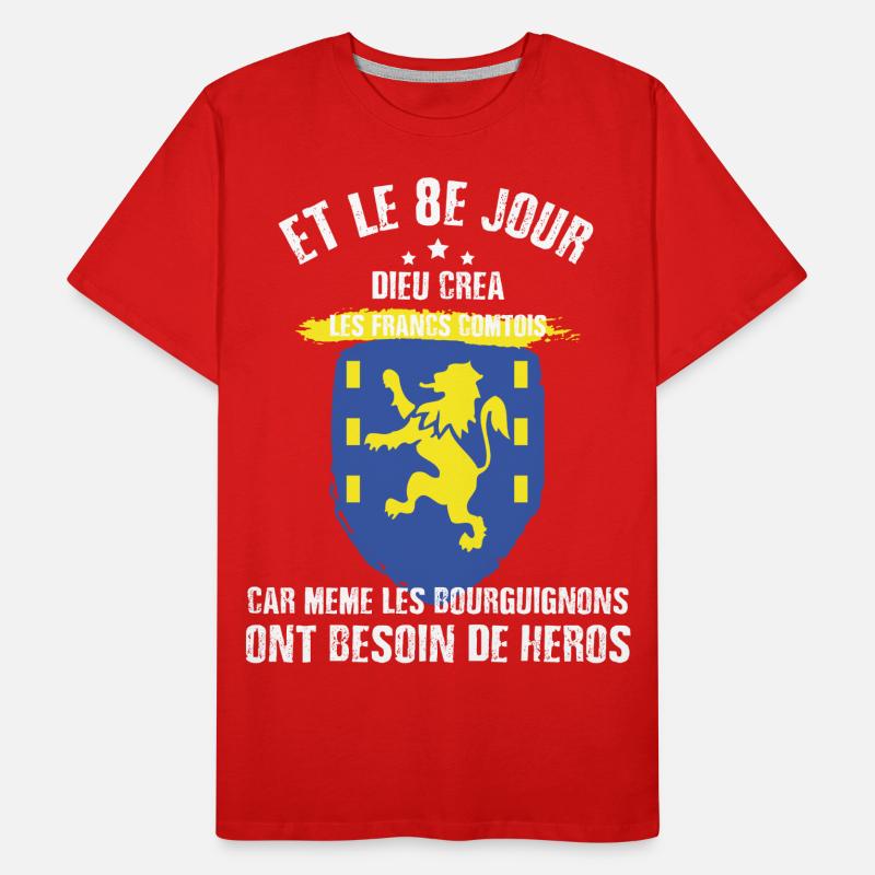 8e jour franche comte T-shirt bio Premium Homme