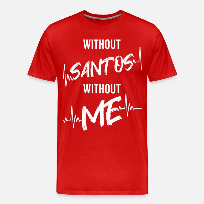 Santos - Männer Premium Bio T-Shirt - Rot