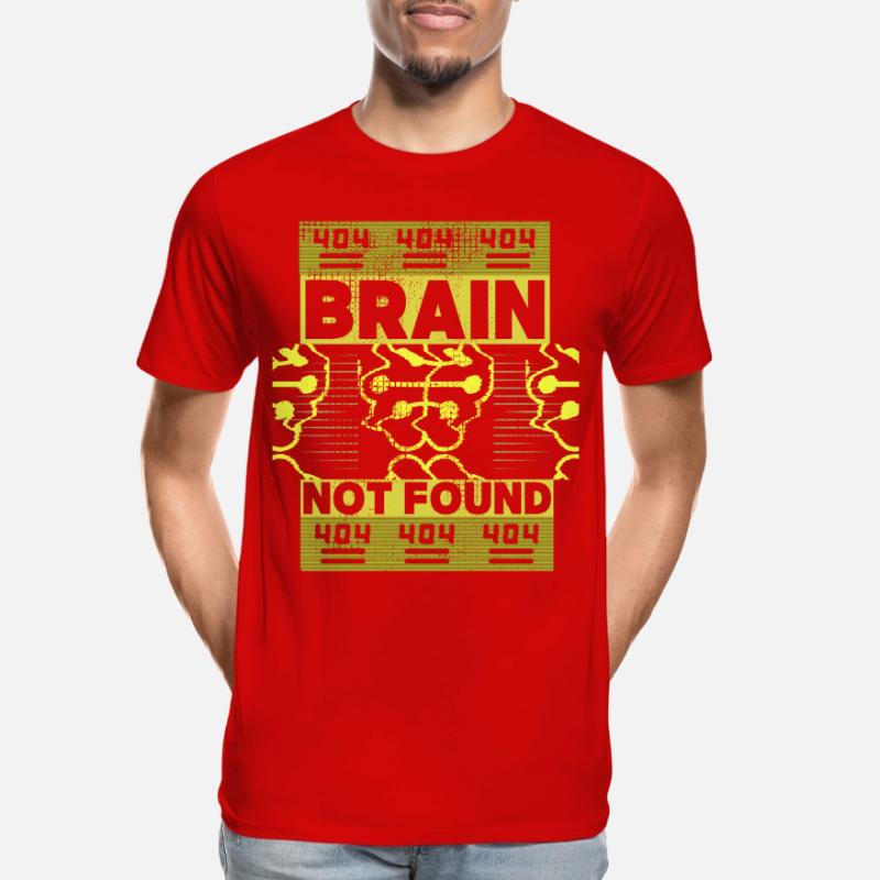404-html error, Computer-Nerd, lustiger Spruch Männer Premium Bio T-Shirt
