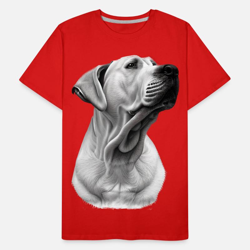 Fier blond labrador T-shirt bio Premium Homme