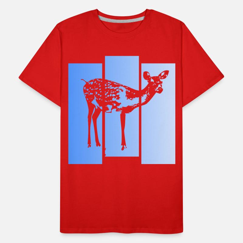 Roe deer Roe deer Roe deer Men's Premium Organic T-Shirt