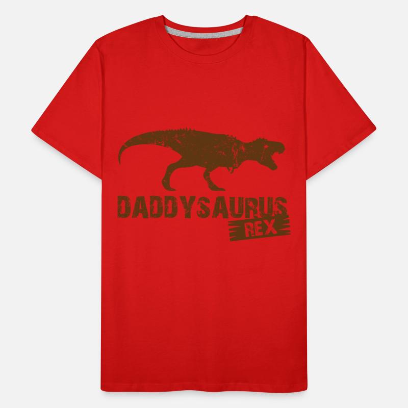 Daddysaurus Rex T-shirt bio Premium Homme