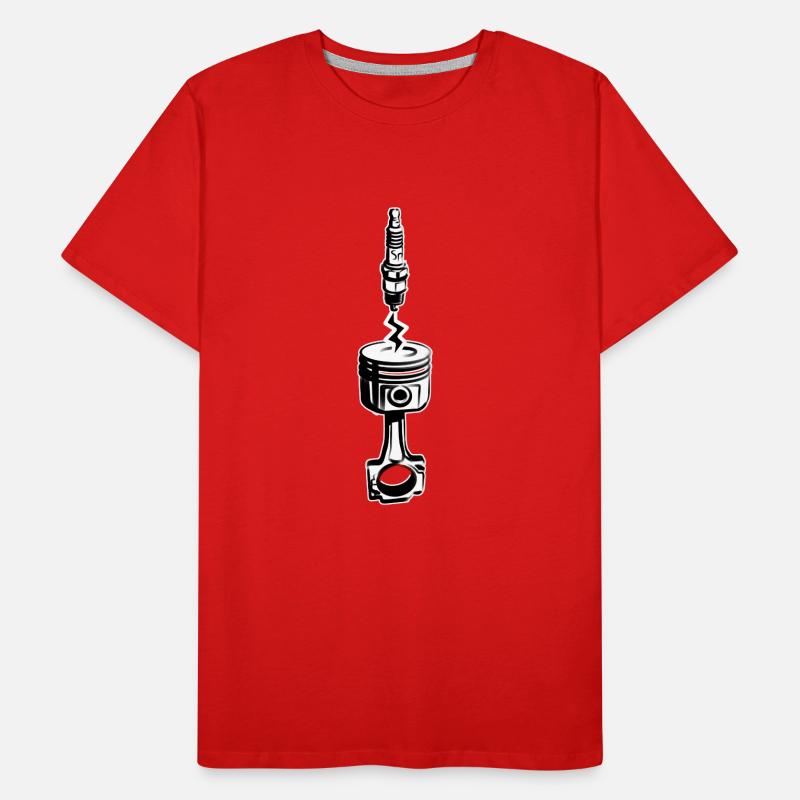 Spark & Piston T-shirt bio Premium Homme